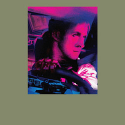 Свитшот хлопковый мужской Фильм драйв, цвет: авокадо — фото 2