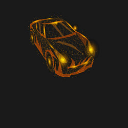 Свитшот хлопковый мужской Автомобиль, цвет: черный — фото 2