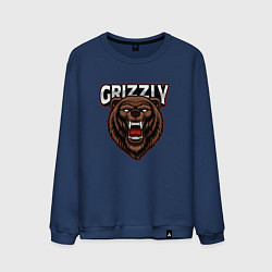 Мужской свитшот Медведь Grizzly