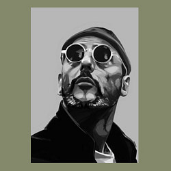 Свитшот хлопковый мужской Leon, цвет: авокадо — фото 2