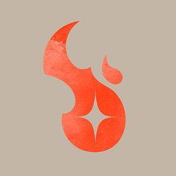 Свитшот хлопковый мужской Dead Cells Logo, цвет: миндальный — фото 2