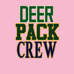Свитшот хлопковый мужской Deer Pack Crew, цвет: светло-розовый — фото 2