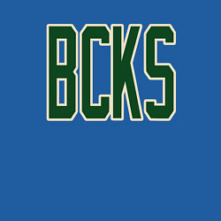 Свитшот хлопковый мужской BCKS Bucks, цвет: синий — фото 2