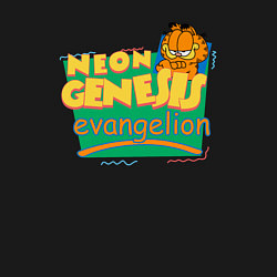 Свитшот хлопковый мужской GARFIELD GENESIS EVANGELION, цвет: черный — фото 2
