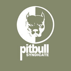 Свитшот хлопковый мужской PITBULL SYNDICATE ПИТБУЛЬ, цвет: авокадо — фото 2