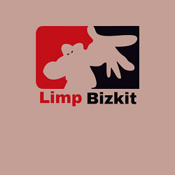 Свитшот хлопковый мужской Limp Bizkit, цвет: пыльно-розовый — фото 2