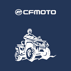 Свитшот хлопковый мужской CFmoto СФ мото КВАДРОЦИКЛ, цвет: тёмно-синий — фото 2