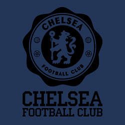 Свитшот хлопковый мужской Chelsea FC: Emblem, цвет: тёмно-синий — фото 2
