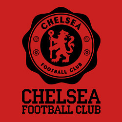 Свитшот хлопковый мужской Chelsea FC: Emblem, цвет: красный — фото 2