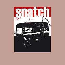 Свитшот хлопковый мужской Большой куш Гай Ричи, цвет: пыльно-розовый — фото 2