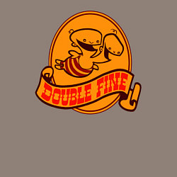 Свитшот хлопковый мужской Double Fine, цвет: утренний латте — фото 2