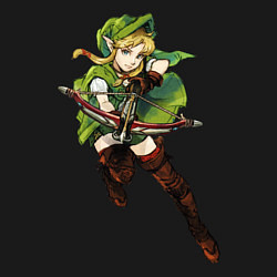 Свитшот хлопковый мужской Zelda1, цвет: черный — фото 2
