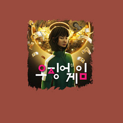 Свитшот хлопковый мужской 067 Кан Сэ Бёк, цвет: кирпичный — фото 2