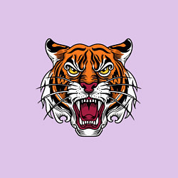 Свитшот хлопковый мужской Style - Tiger, цвет: лаванда — фото 2