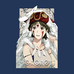 Свитшот хлопковый мужской Princеss mononoke, цвет: тёмно-синий — фото 2