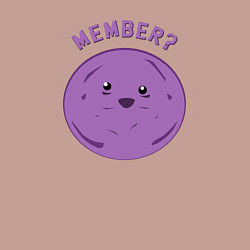 Свитшот хлопковый мужской А ты помнишь? Ягодки - вспоминашки Южный парк, цвет: пыльно-розовый — фото 2