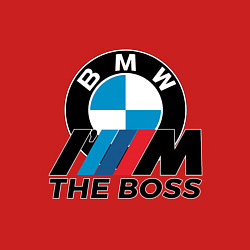 Свитшот хлопковый мужской BMW BOSS, цвет: красный — фото 2