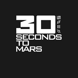 Свитшот хлопковый мужской 30 Seconds To Mars logo, цвет: черный — фото 2