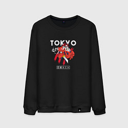 Свитшот хлопковый мужской TOKYO STYLE, цвет: черный