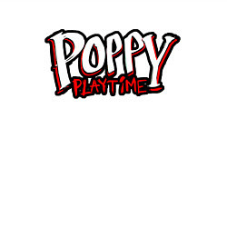 Свитшот хлопковый мужской Poppy Playtime: Logo, цвет: белый — фото 2