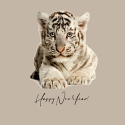 Свитшот хлопковый мужской Happy New Tiger Year!, цвет: миндальный — фото 2