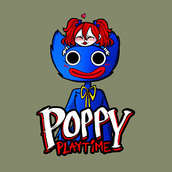 Свитшот хлопковый мужской POPPY PLAYTIME ДЕТСКАЯ ИГРА ПОППИ ПЛЕЙТАЙМ, цвет: авокадо — фото 2