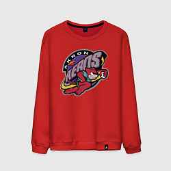 Свитшот хлопковый мужской Akron Aeros - baseball team, цвет: красный