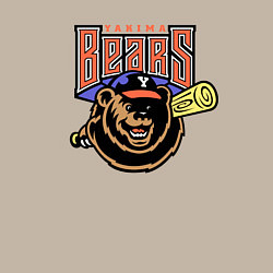 Свитшот хлопковый мужской Yakima Bears - baseball team, цвет: миндальный — фото 2