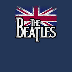 Свитшот хлопковый мужской The Beatles Great Britain Битлз, цвет: тёмно-синий — фото 2