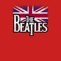 Свитшот хлопковый мужской The Beatles Great Britain Битлз, цвет: красный — фото 2