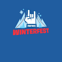 Свитшот хлопковый мужской Winterfest, цвет: синий — фото 2