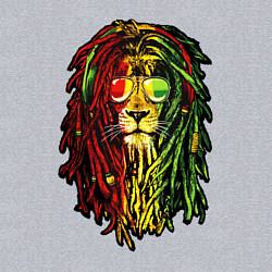 Свитшот хлопковый мужской Jam lioN, цвет: меланж — фото 2