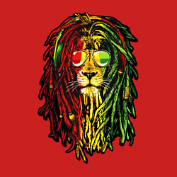 Свитшот хлопковый мужской Jam lioN, цвет: красный — фото 2