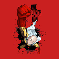 Свитшот хлопковый мужской Saitama One Punch, цвет: красный — фото 2