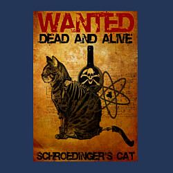 Свитшот хлопковый мужской Разыскивается Кот, цвет: тёмно-синий — фото 2