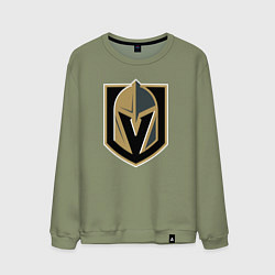 Свитшот хлопковый мужской Vegas Golden Knights , Вегас Голден Найтс, цвет: авокадо