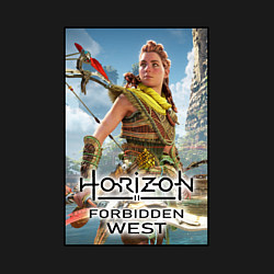 Свитшот хлопковый мужской Horizon Запретный Запад, цвет: черный — фото 2