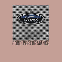 Свитшот хлопковый мужской Ford Performance, цвет: пыльно-розовый — фото 2