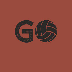 Свитшот хлопковый мужской Go Volleyball, цвет: кирпичный — фото 2