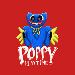 Свитшот хлопковый мужской Сытый Поппи Poppy Playtime, цвет: красный — фото 2