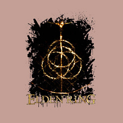 Свитшот хлопковый мужской ELDEN RING SYMBOL LOGO, цвет: пыльно-розовый — фото 2