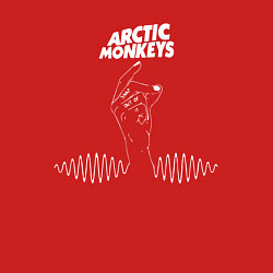 Свитшот хлопковый мужской Arctic Monkeys mardy bum, цвет: красный — фото 2