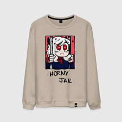 Мужской свитшот HELLTAKER HORNY JAIL