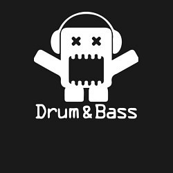 Свитшот хлопковый мужской Drum & Bass Black edition, цвет: черный — фото 2