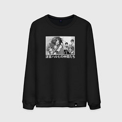 Мужской свитшот Харухи с друзьями