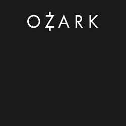 Свитшот хлопковый мужской Ozark white logo, цвет: черный — фото 2