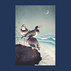 Свитшот хлопковый мужской Snipes at the Shore, цвет: тёмно-синий — фото 2