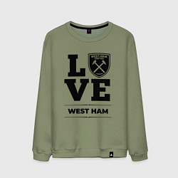 Мужской свитшот West Ham Love Классика