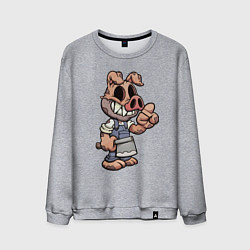 Мужской свитшот Мясник кабан Pig Dude