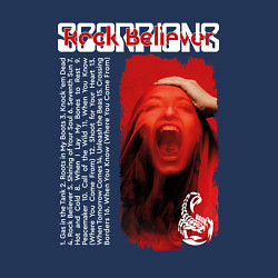 Свитшот хлопковый мужской Album Rock Believer, цвет: тёмно-синий — фото 2